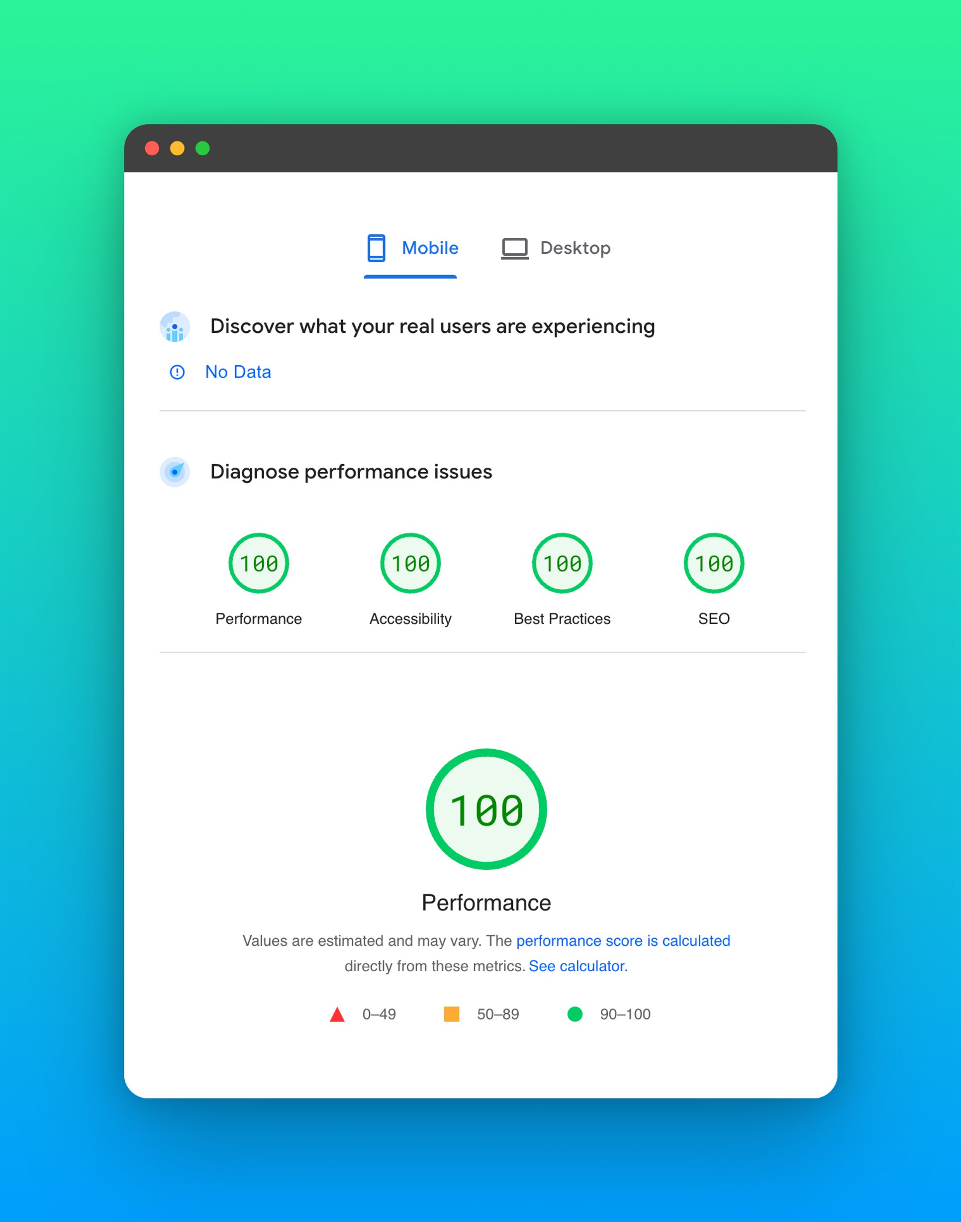 GooglePageSpeedPerformance